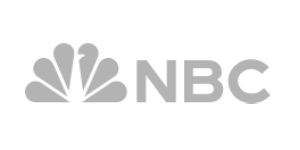 NBC logo in grey scale